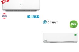 Điều hòa Casper HC-12IA33 và LC-12FS33 có điểm gì khác nhau, nên mua loại nào?