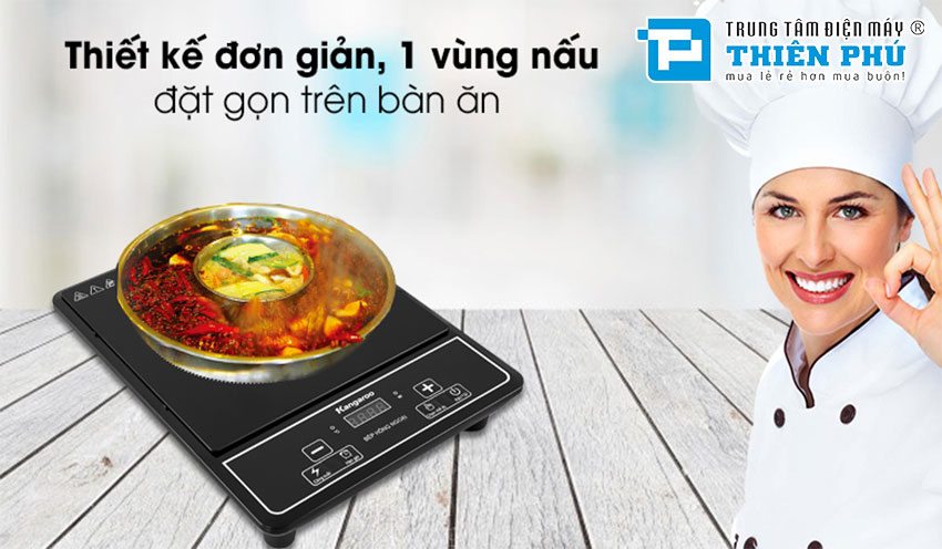 Bếp Hồng Ngoại Đơn Kangaroo KG20IFP1