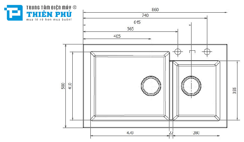 Chậu Rửa Bát Reginox R31100