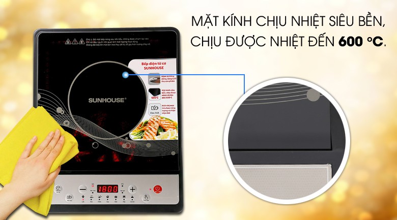 Ưu - nhược điểm bạn cần biết trước khi mua bếp điện từ đơn Sunhouse SHD6149