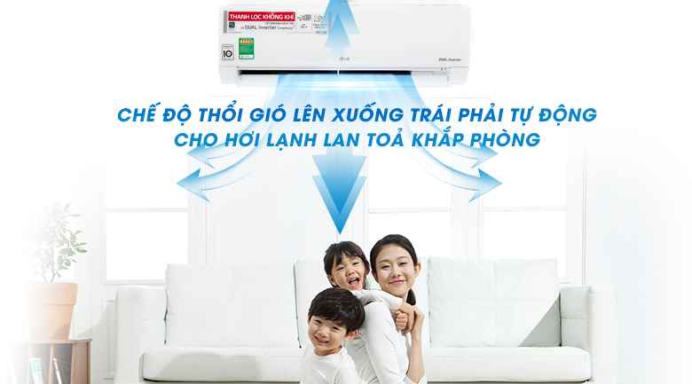 Điều hòa LG 9000btu V10APF, điều hòa thông minh điều khiển qua Wifi