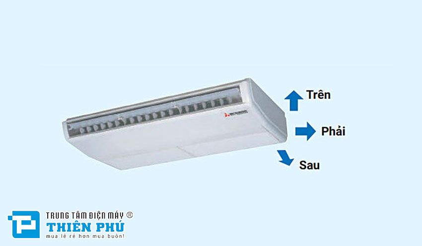 Điều Hòa Áp Trần Mitsubishi Inverter FDE125VG/FDC125VS 2 Chiều 45000Btu 3 Pha Gas R410a