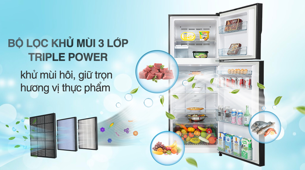 Model tủ lạnh Hitachi 2 cánh R-FVX480PGV9(MIR) có tính năng gì nổi bật?