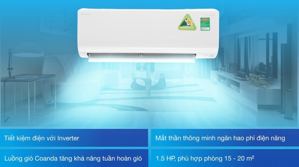 So sánh 2 chiếc điều hòa Daikin đang được bán chạy nhất tại điện máy hiên phú