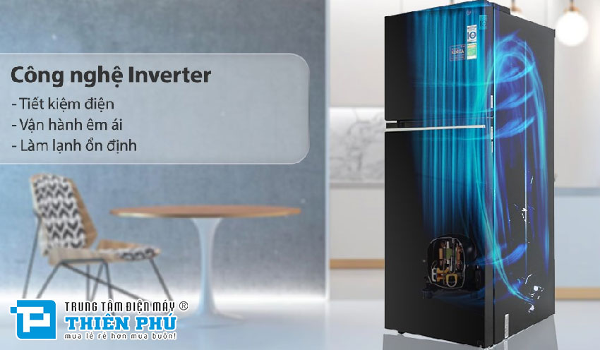 Tủ Lạnh LG Inverter 335 Lít GN-M332BL