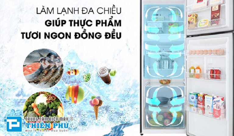 Muốn mua tủ lạnh giá rẻ, hãy chọn tủ lạnh LG 2 Cánh GV-B212WB