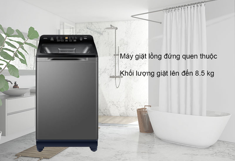 máy giặt Aqua AQW-FR85GT.S