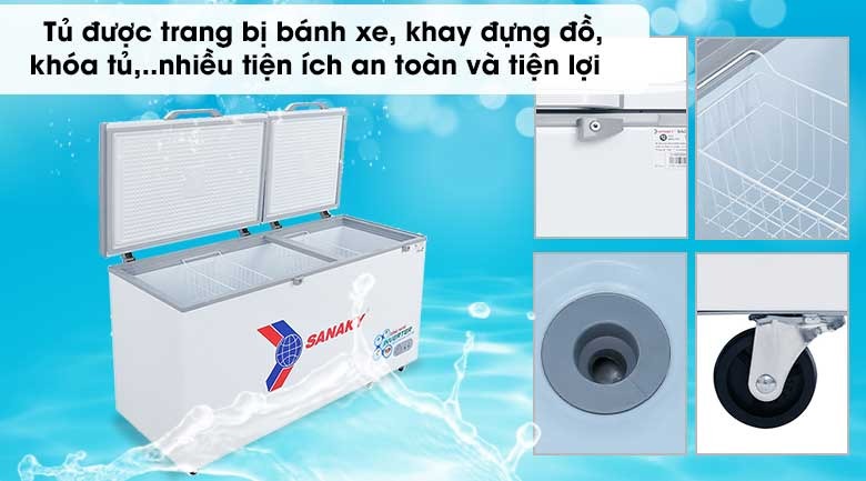 Tủ đông Sanaky Inverter có tốt không? Hướng dẫn sử dụng và bảo quản tủ đông bền, tốt