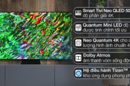 Review các công nghệ hiện đại trên tivi Samsung Neo QLED 50 inch QA50QN90BAKXXV