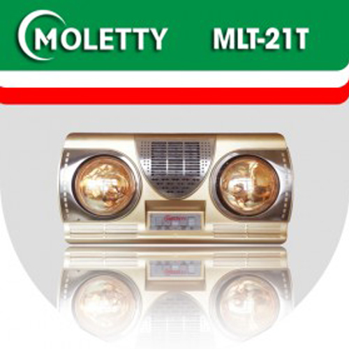 Khám phá những tính năng nổi bật của đèn sưởi nhà tắm Moletty MLT-21H 2 Bóng