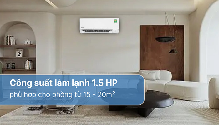 Ưu điểm của điều hòa Panasonic giá rẻ 1 chiều 12000btu CU/CS-N12ZKH-8 2023