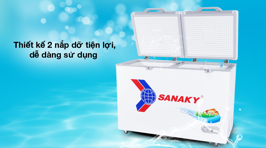 Khám phá 3 mẫu tủ đông Sanaky được bán chạy đầu năm 2023