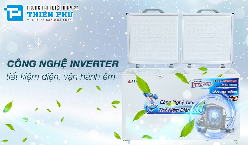 Tủ Đông Alaska Inverter HB-650CI 1 Ngăn 2 Cánh 510 Lít