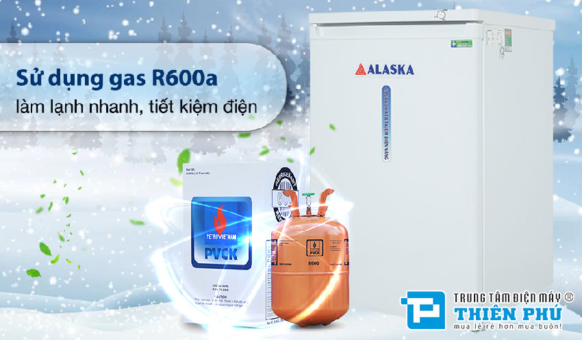 Tủ Đông Đứng Alaska IF-11 1 Cánh 100 Lít