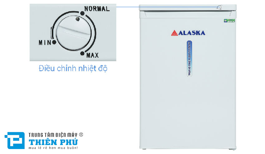 Tủ Đông Đứng Alaska IF-11 1 Cánh 100 Lít