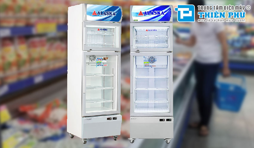 Tủ Đông Mát Alaska Kết Hợp LC-833CF 425 Lít