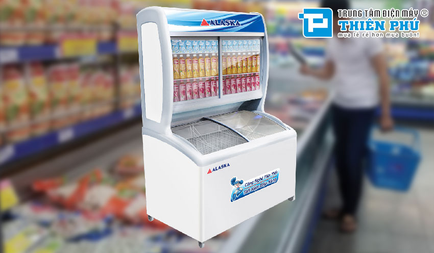 Tủ Đông Mát Alaska Kết Hợp SFC-500 396 Lít