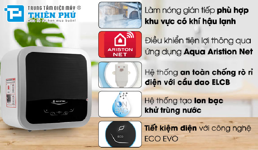 Bình nóng lạnh Ariston Wifi - Sự lựa chọn hàng đầu cho gia đình bạn