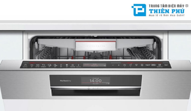 Máy rửa bát bán âm Bosch SMI8YCS03E có tính năng khóa trẻ em không?