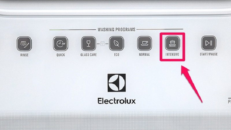 Tư vấn Máy rửa bát Electrolux báo lỗi intensive: nguyên nhân và cách sửa chữa