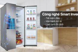 3 chiếc tủ lạnh inverter tiết kiệm điện giải quyết nỗi lo cho gia đình