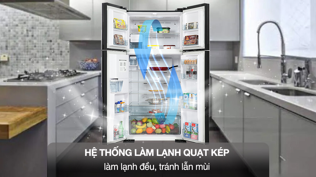 Gia đình dưới 5 thành viên nên chọn model tủ lạnh 4 cánh nào?