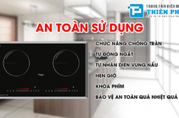 Chức năng nổi bật trên chiếc bếp từ đôi Canzy CZ 63B