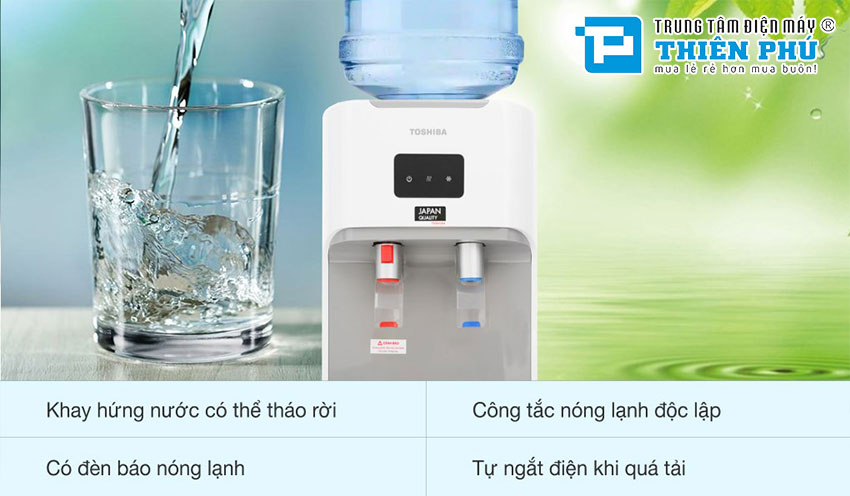 Top 3 cây nước nóng lạnh có giá từ 2-3 triệu tốt trên thị trường hiện nay