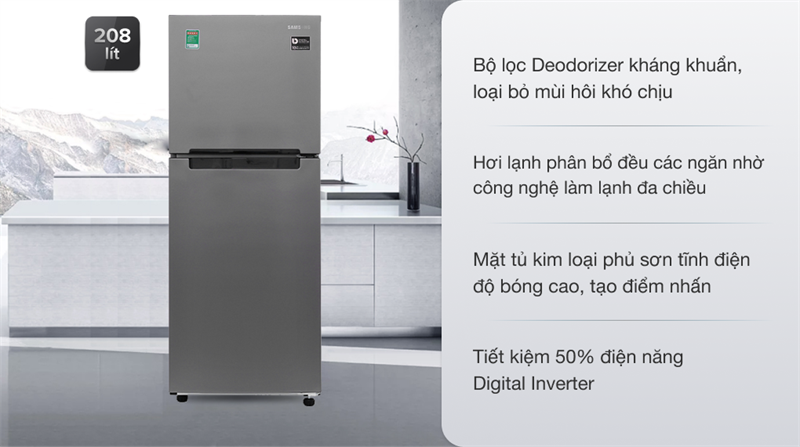 Khám phá chi tiết về dòng tủ lạnh samsung 2 cánh RT19M300BGS/SV