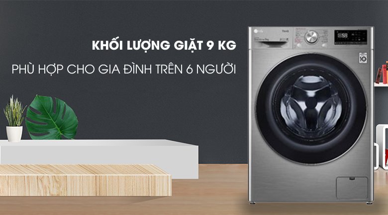 máy giặt LG inverter FV1209S5P 