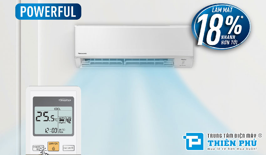 Điều Hòa Panasonic Inverter 9000Btu 1 Chiều CU/CS-WPU9ZXKH-8