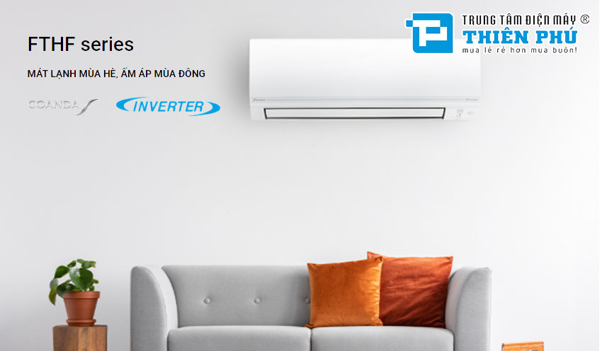 Điều hòa Daikin 2 chiều FTHF35VAVMV/RHF35VAVMV: Thiết kế, giá cả và công nghệ vượt trội