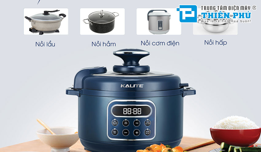 Nồi Áp Suất Điện Đa Năng Kalite KPC4066