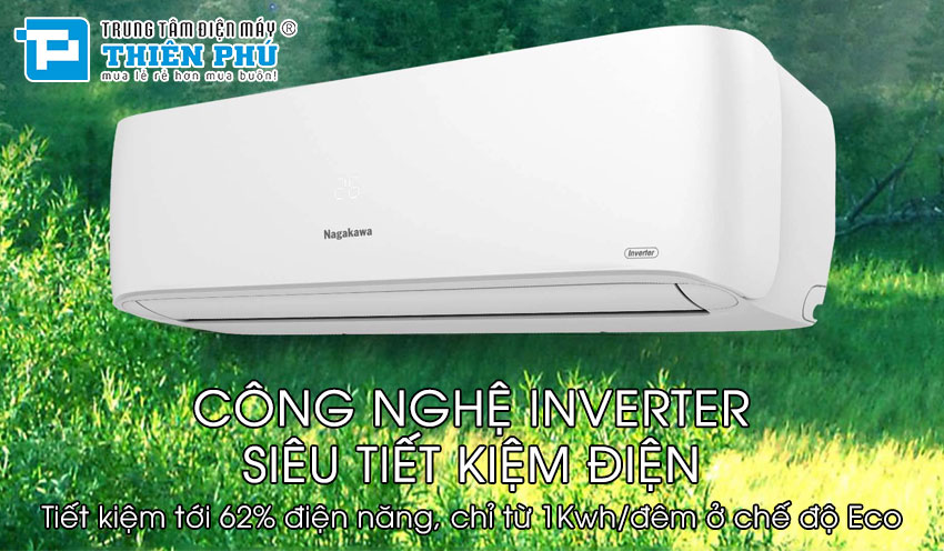 Điều Hòa Nagakawa Inverter 18000Btu 1 Chiều NIS-C18R2H12