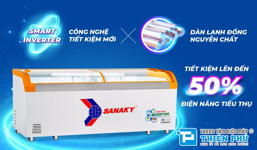 Tủ Đông Sanaky Inverter VH-1099K3A 1 Ngăn 750 Lít