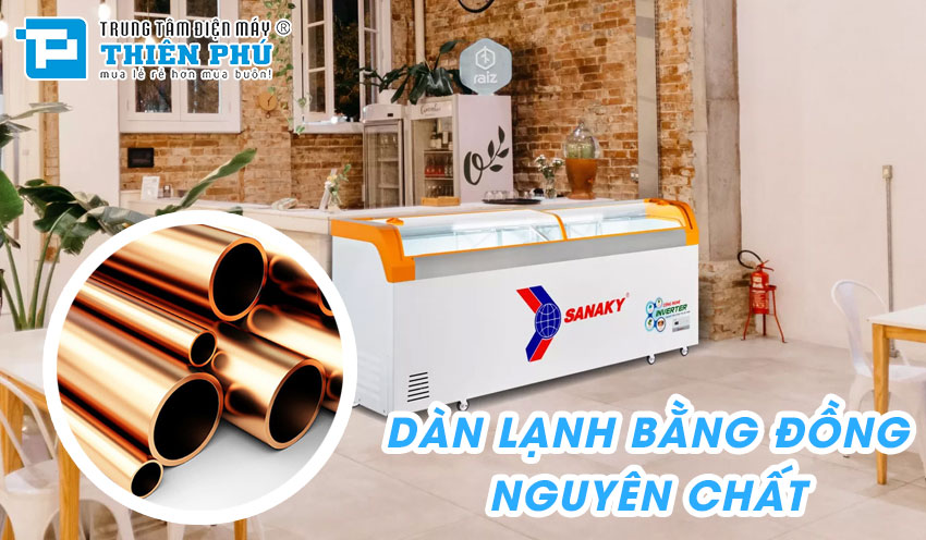 Tủ Đông Sanaky Inverter VH-1099K3A 1 Ngăn 750 Lít