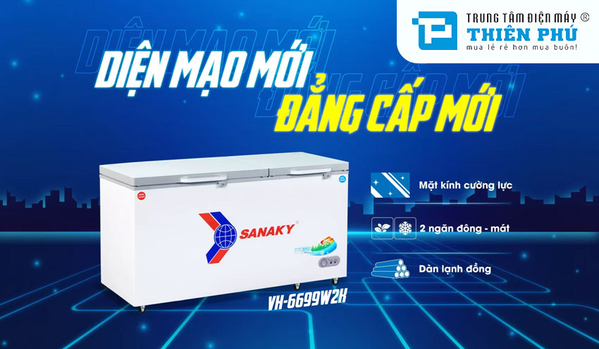 Bí quyết sử dụng tủ đông Sanaky VH-6699W2K hiệu quả và tiết kiệm điện