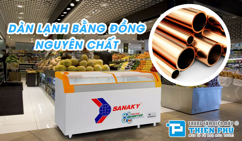 Tủ Đông Sanaky Inverter VH-899K3A 1 Ngăn 500 Lít