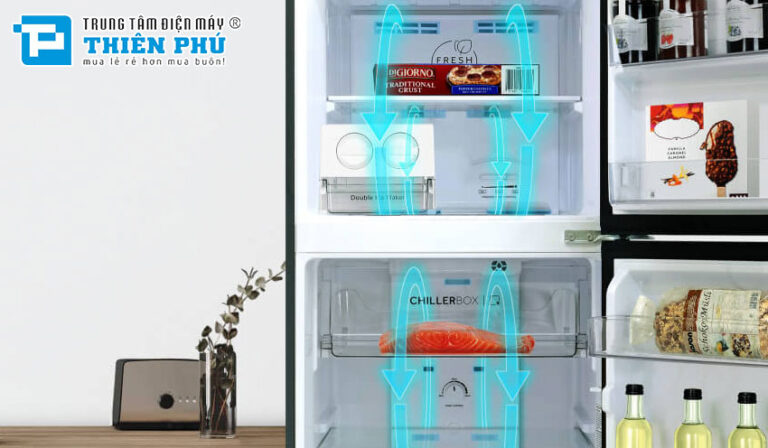 Tủ lạnh Aqua inverter AQR-T376FA(FB) lựa chọn hoàn hảo cho gia đình hiện đại
