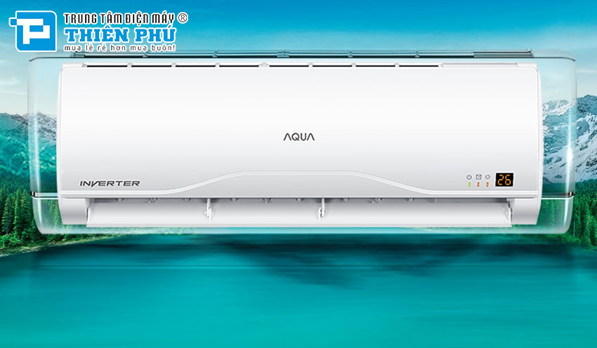 Điều Hòa Aqua 120Btu 1 Chiều Inverter AQA-KCRV13TR