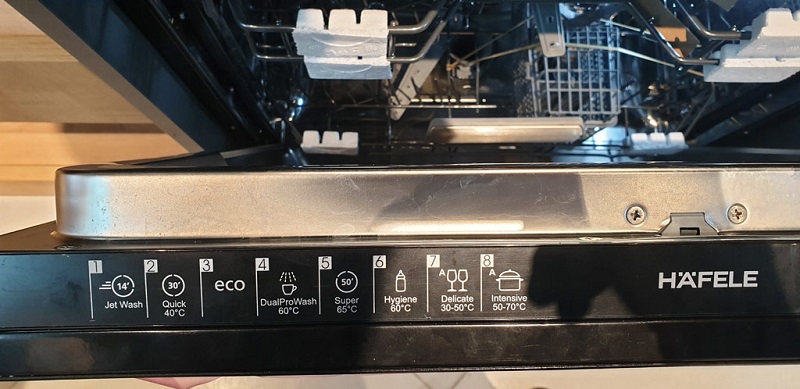 Hướng dẫn sử dụng máy rửa bát Hafele HDW-F60F chi tiết từ A-Z
