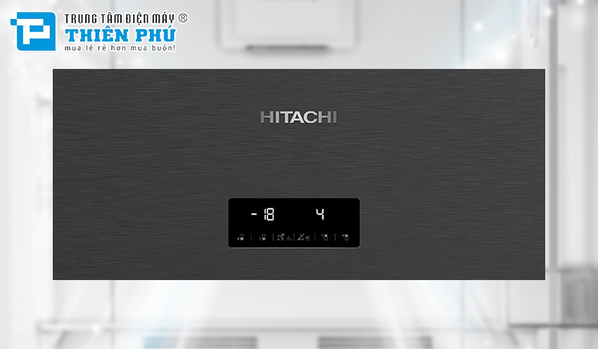 Tủ Lạnh Hitachi Inverter 2 Cánh 365 Lít R-B375EGV1(GBK)