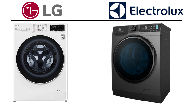 So sánh chi tiết về máy sấy quần áo Electrolux và máy sấy LG, nên mua hãng nào?