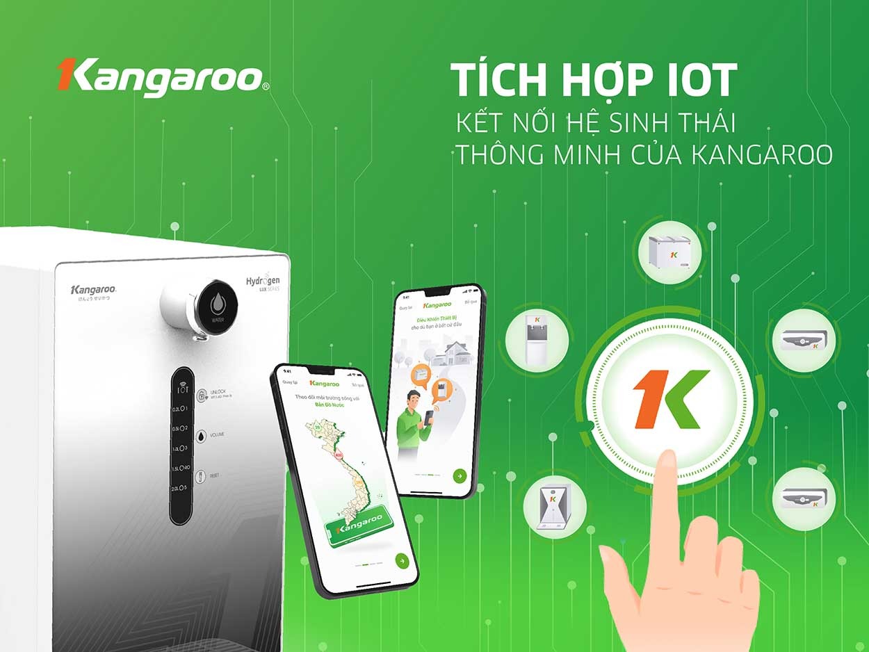 Tích hợp IoT – Kết nối hệ sinh thái Kangaroo