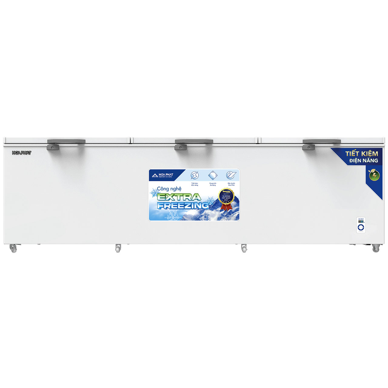 Tủ Đông Funiki Hòa Phát HPF AD61190 Dàn Đồng 3 Cánh 1190 Lít