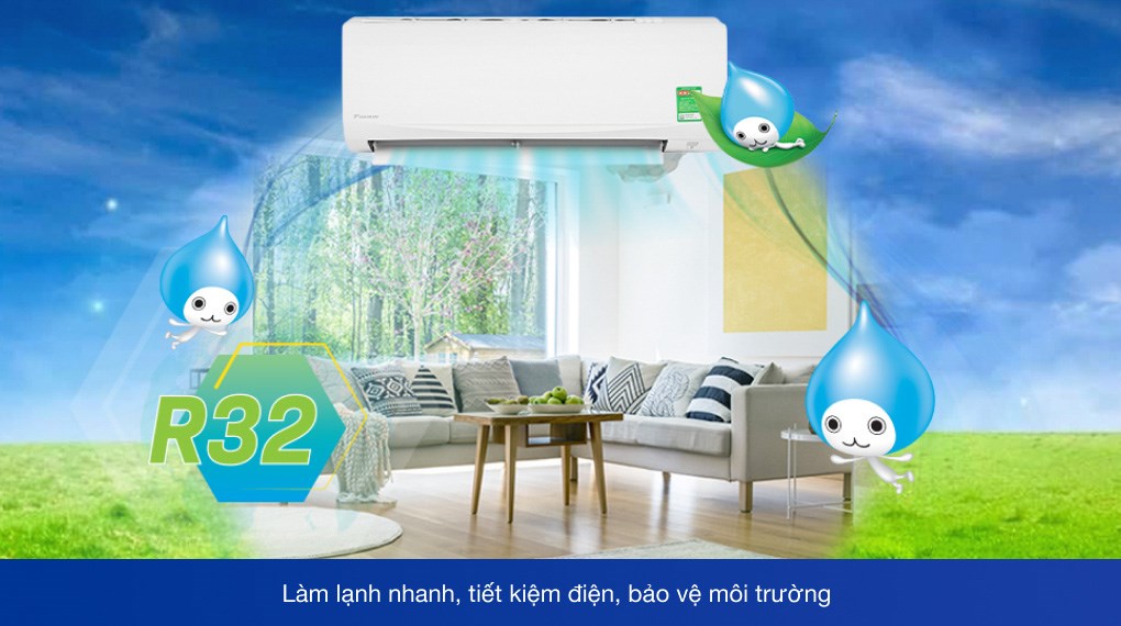 Điều hòa Daikin 1 chiều 22000btu FTF60XV1V được sản xuất ở đâu, có tốt không?