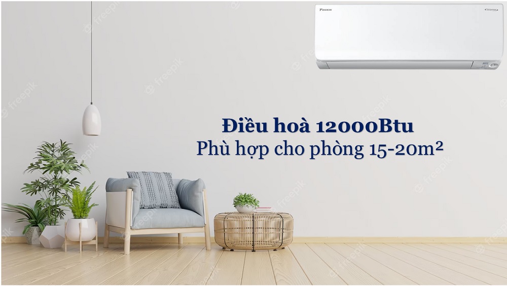 Những đặc điểm nổi bật có trên điều hòa Daikin 12000btu 1 chiều FTKF35XVMV