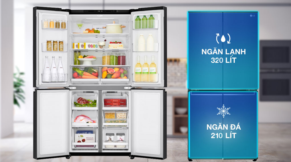 Top 3 tủ lạnh LG 4 cánh cực chất lượng từ 18 - 25 triệu đáng sở hữu nhất