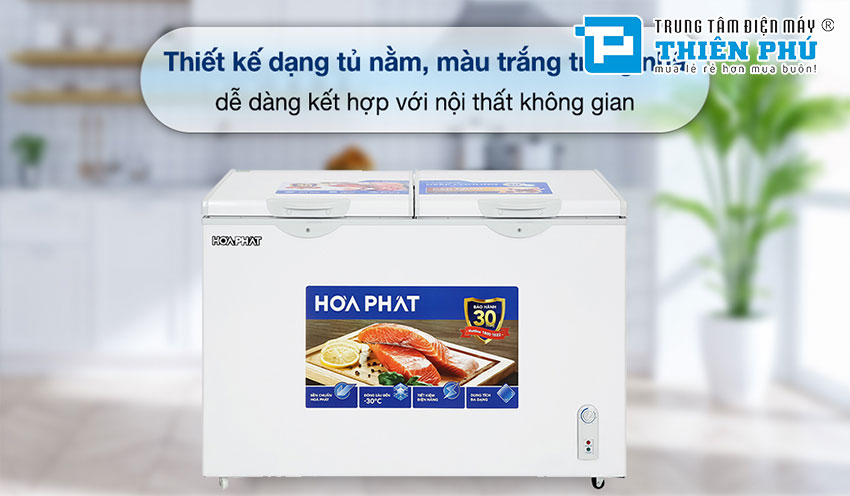 Tủ Đông Funiki Hòa Phát HPF AD6352 1 Ngăn Đông 352 Lít