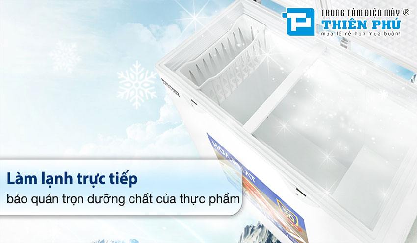 Tủ Đông Funiki Hòa Phát HPF AD6352 1 Ngăn Đông 352 Lít